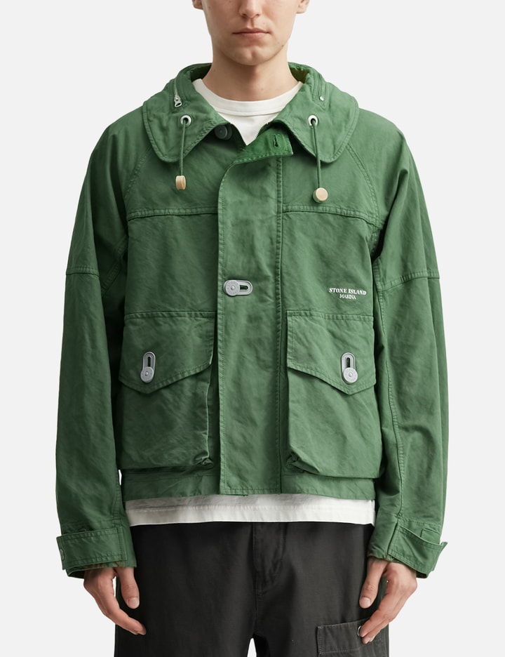스톤 아일랜드 Nyco Panama-TC_S.I. Marina Coach Jacket