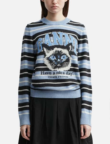 Graphic Wool Jumper view 5