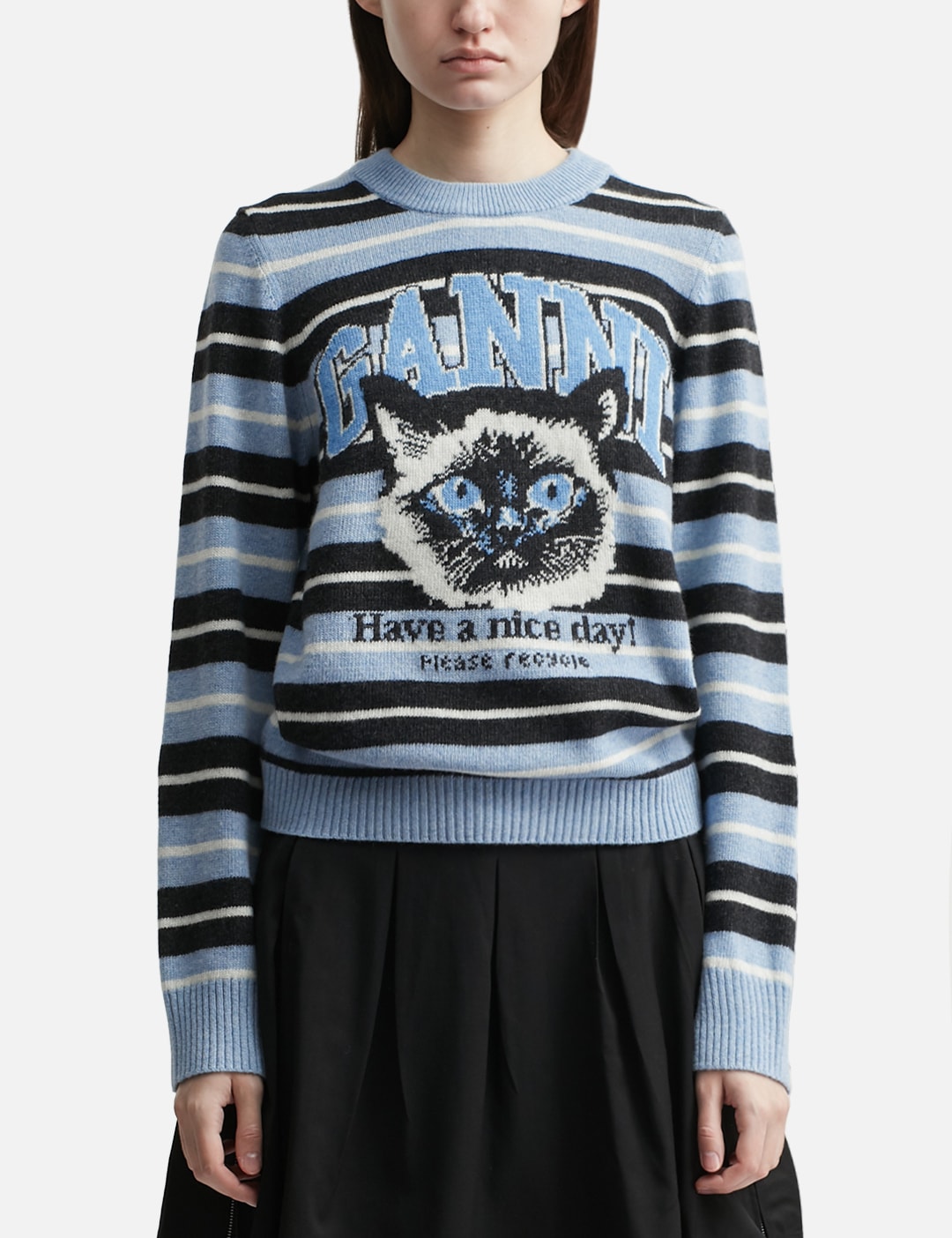 Graphic Wool Jumper view 13