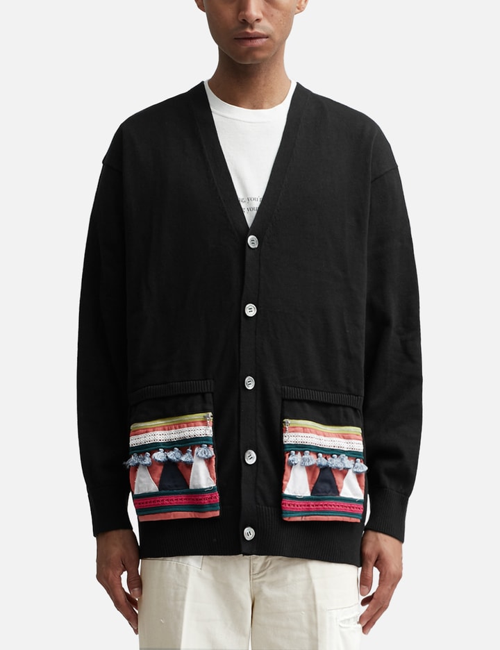 Cardigan with Ethnic Pocket Placeholder Image