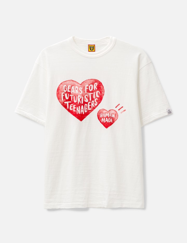 Human Made Graphic Print T-shirt In White
