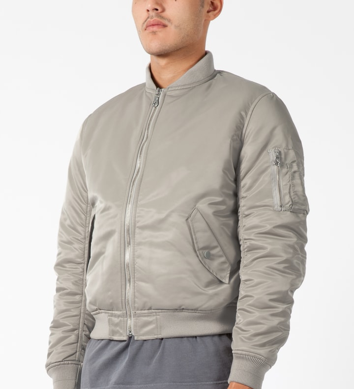 PHENOMENON White URA MA-1 Jacket