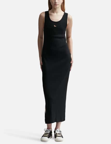 Maison Kitsuné - Baby Fox Ribbed Tank Dress | HBX - Globally 