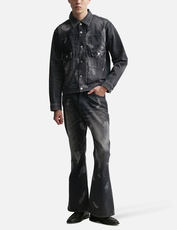 "MASU BOYS" FEATHER DENIM JACKET Placeholder Image