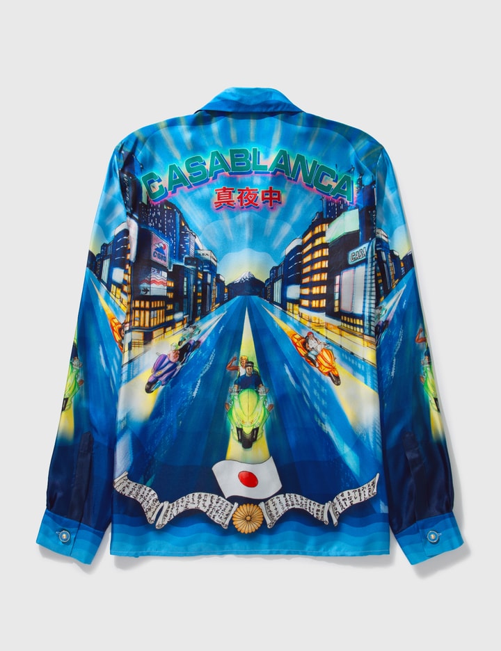 Tokyo Nights Silk Shirt Placeholder Image