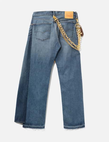 X Levi's Layered Jeans With Chains view 10