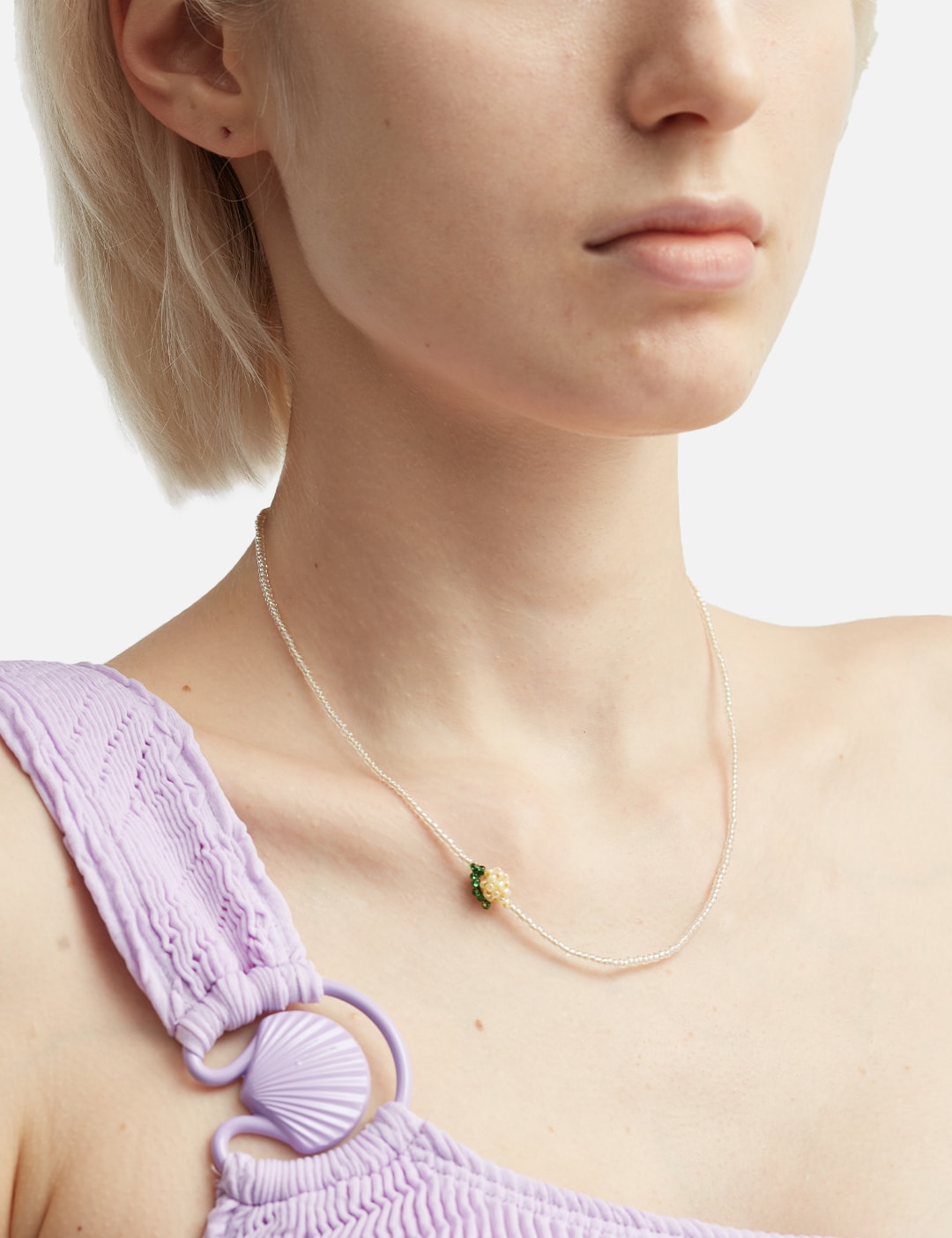 Mini Lemon Necklace view 6
