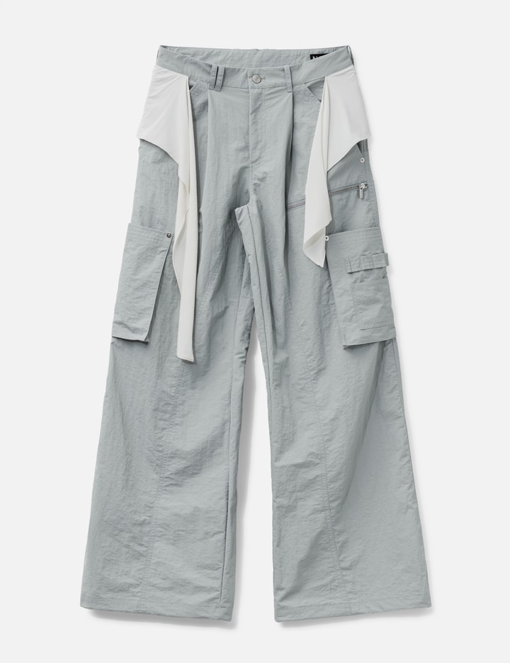NACHE Mixed Layered Tie Jogger Pants