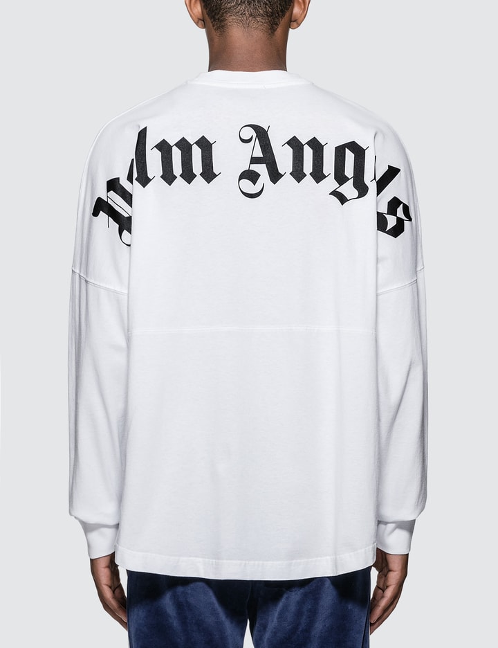 Logo Over Long Sleeve T-shirt Placeholder Image