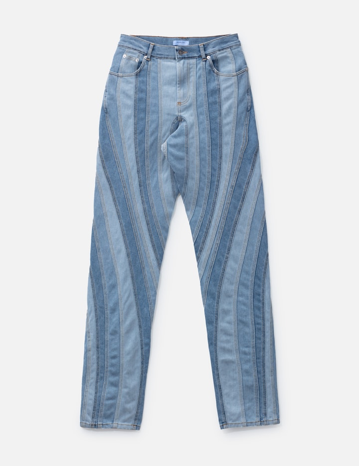 Mugler Spiral Baggy Jeans
