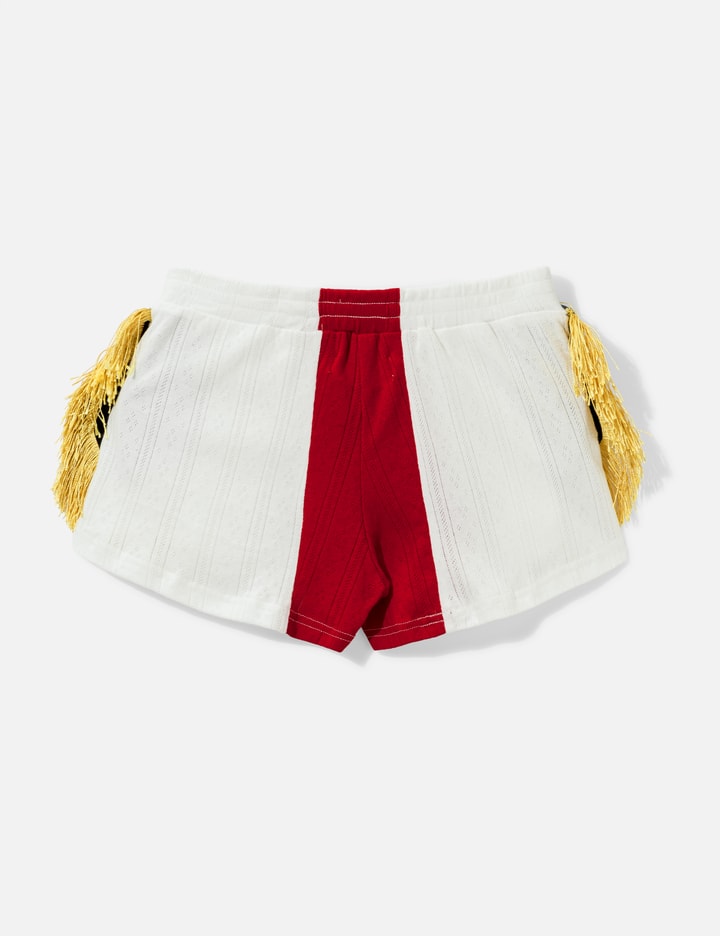 Praying Epaulette Women's Shorts White
