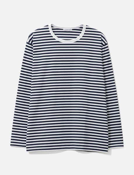 Nanamica COOLMAX Stripe Jersey Long Sleeve Tee