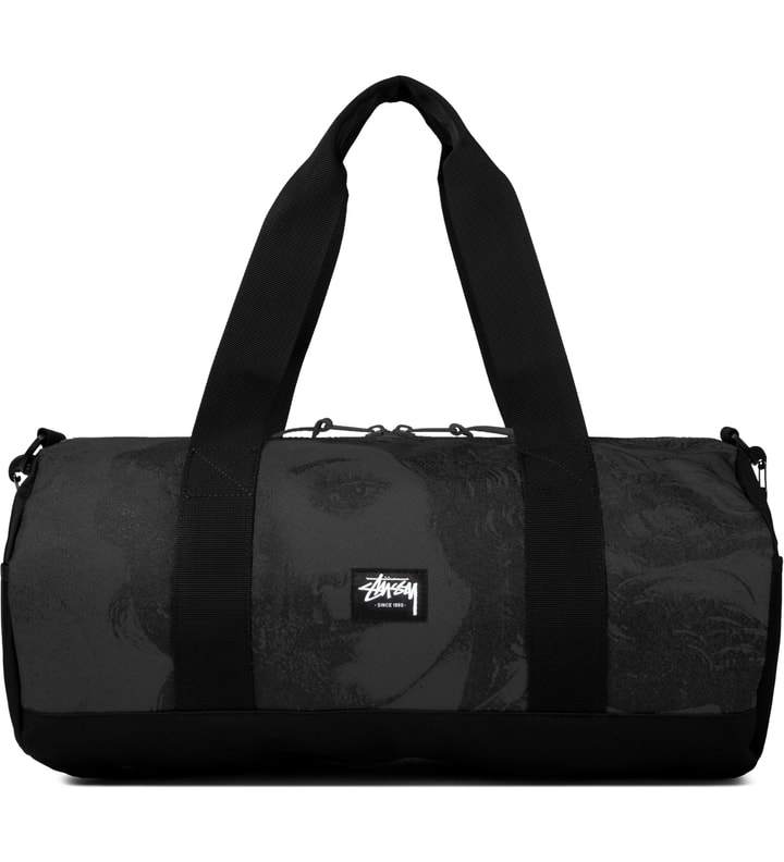 Dark Grey Stussy x Herschel Supply Co. World Tour Small Duffle Bag Placeholder Image