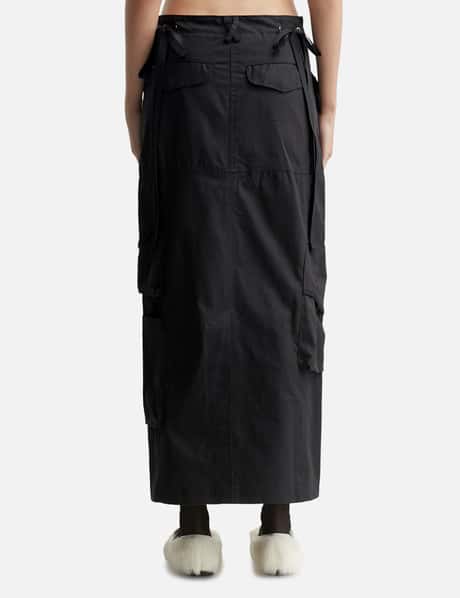 Strap Cargo Maxi Skirt view 9