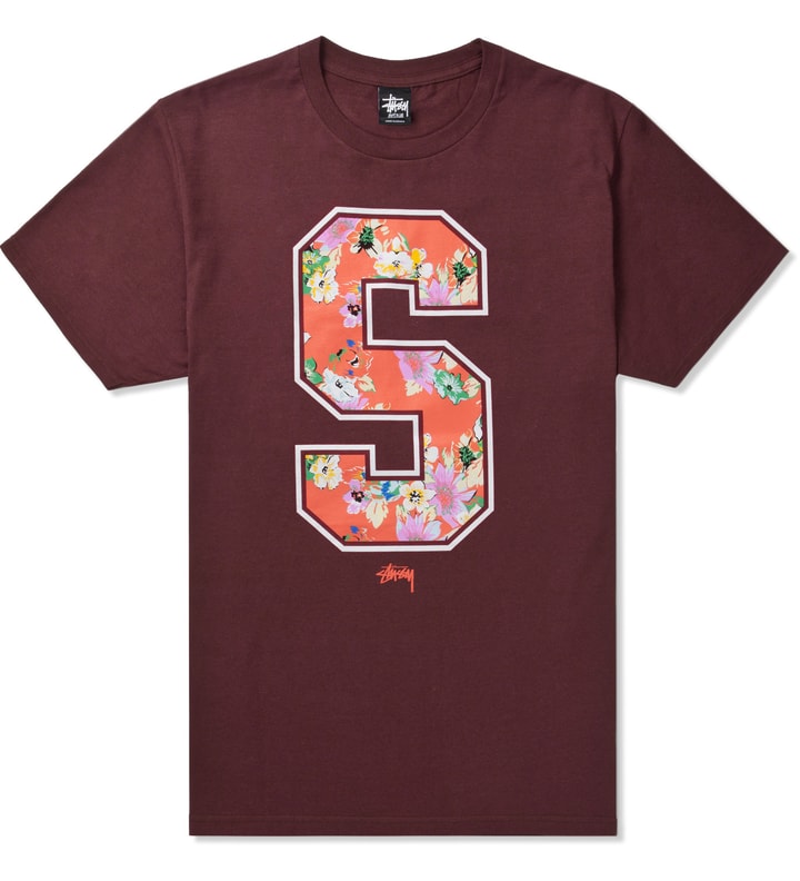 Dark Red S Flower T-Shirt Placeholder Image