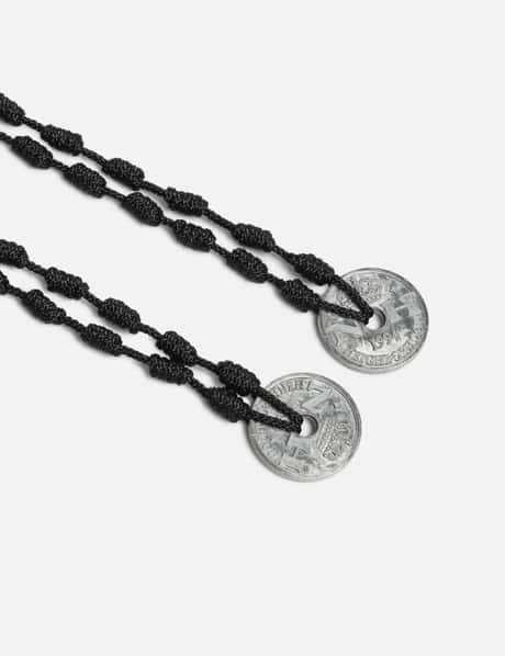 Cord Coin Necklace view 9