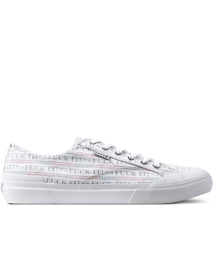 White Fuck It Classic Low Shoes Placeholder Image