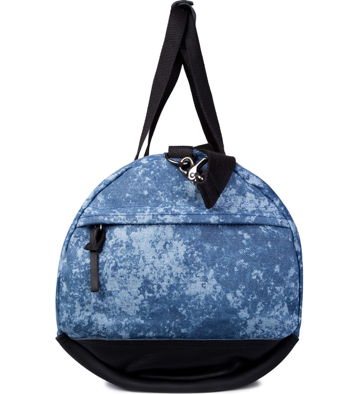 Steel Blue Mineral Print Ruba Duffle Bag Placeholder Image