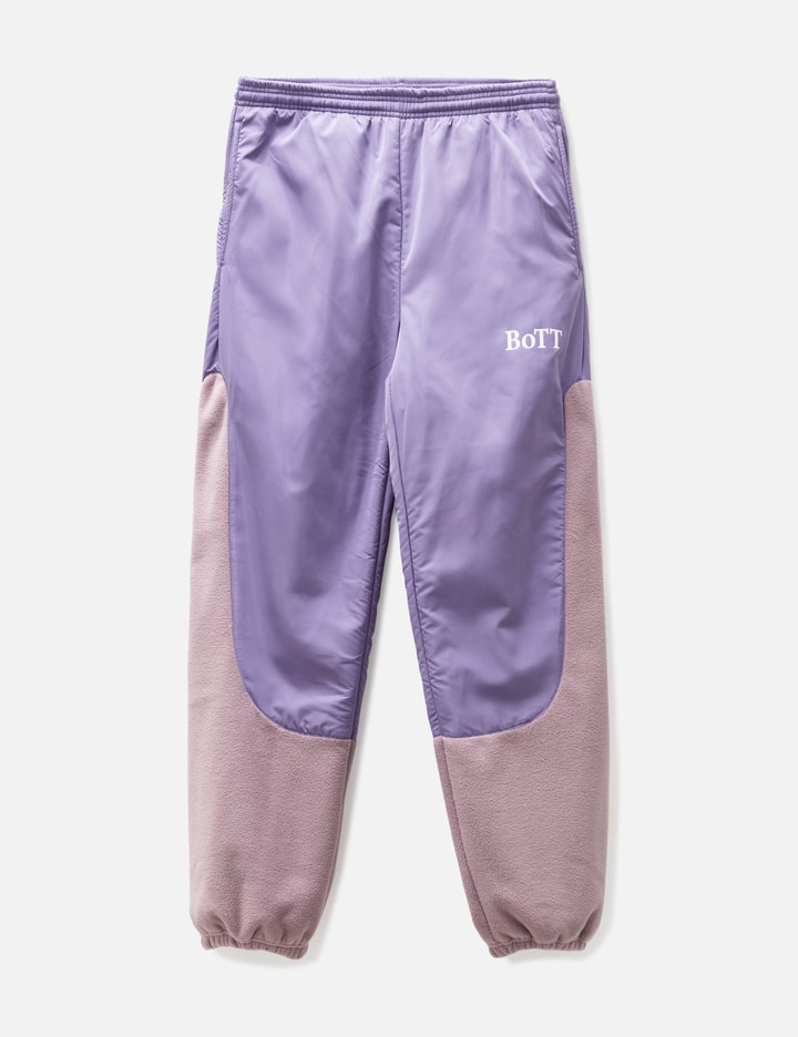Bott Fleece Track Pants In Purple