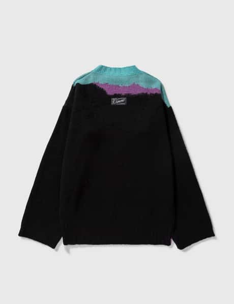Raf Simons - Oversized Boiled Knit Sweater | HBX