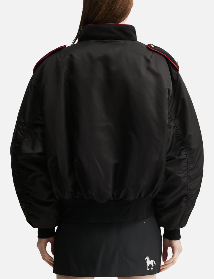 Praying Marching Band Jacket In Black