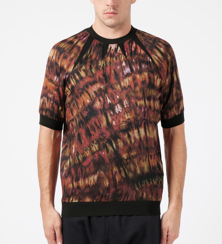 Red Tie-dye Print T-Shirt Placeholder Image