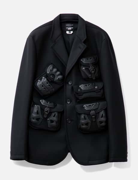 Junya Watanabe Man Sculpted Pockets Wool Jacket