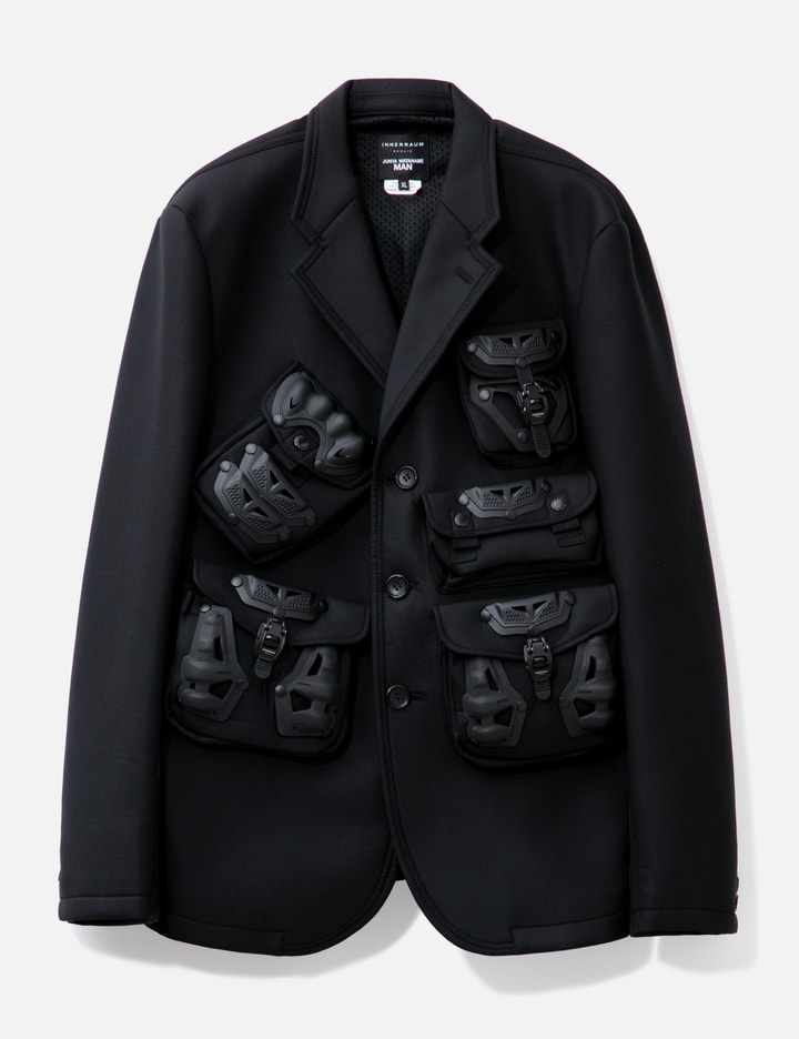 Sculpted Pockets Wool Jacket Placeholder Image