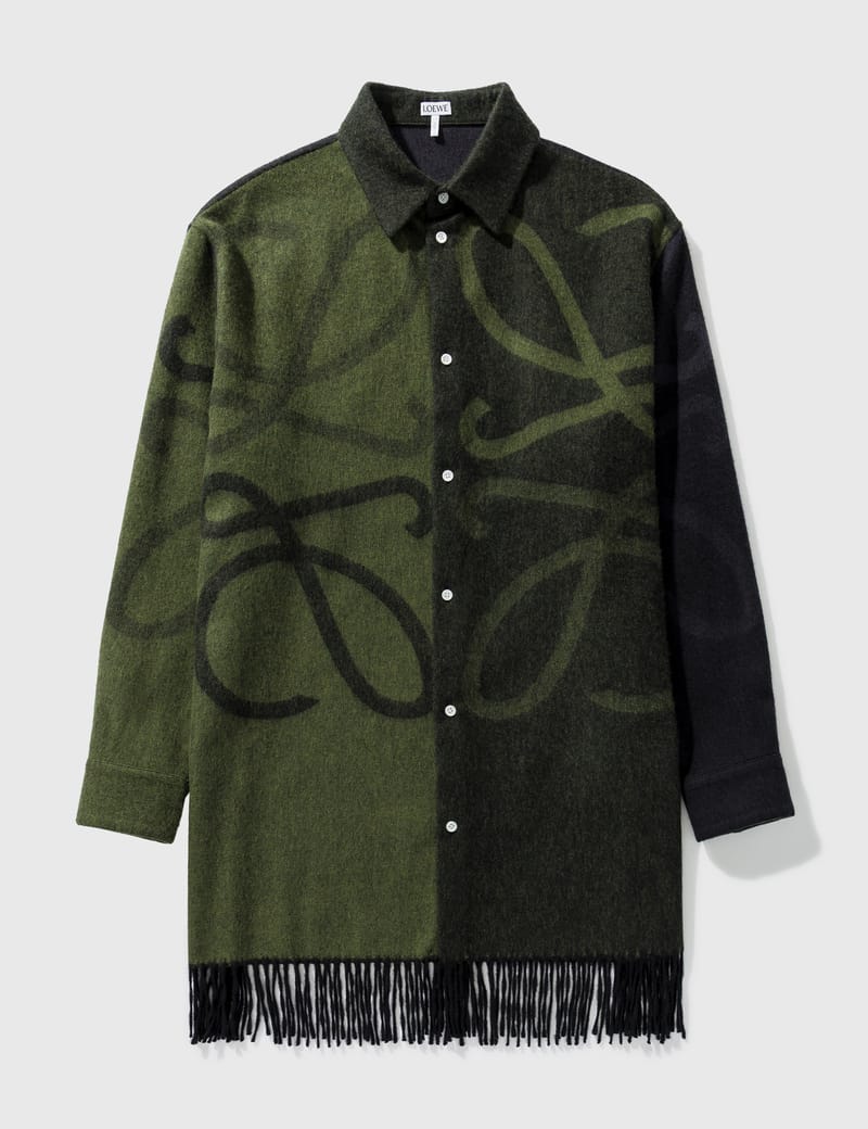 LOEWE アナグラム ブランケット シャツ パズル 桜井 23fw 24ss 