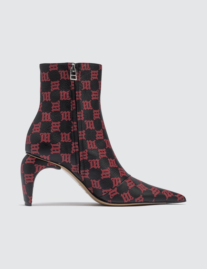 Monogram Leather Ankle Boots Placeholder Image