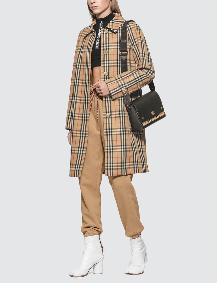 Burberry - Leather and Vintage Check Note Crossbody Bag | HBX - Globally  Curated Fashion and Lifestyle by Hypebeast