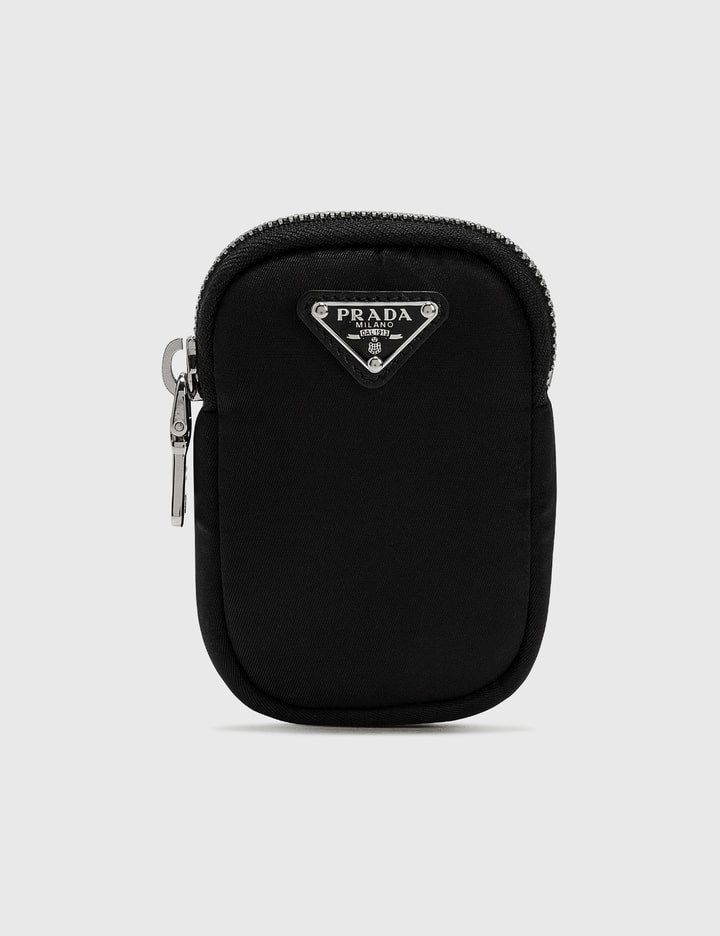 Prada - Nylon Mini Pocket With Strap | HBX display picture 1