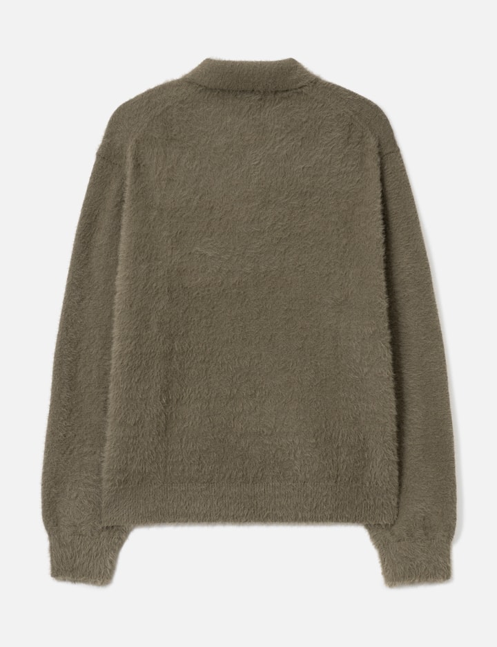 SCT-Logo Shaggy Knit Polo Placeholder Image