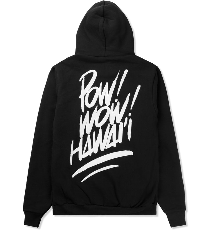 White on Black 2014 POW! WOW! Hawaii Zip Hoodie Placeholder Image