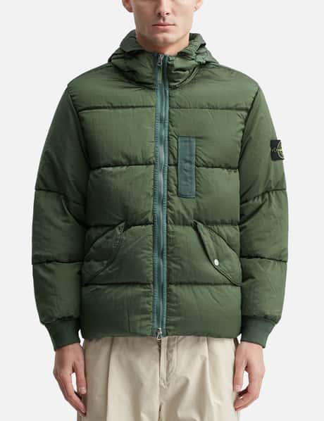 Stone Island Nylon Metal In Econyl Regenerated Nylon Down Jacket