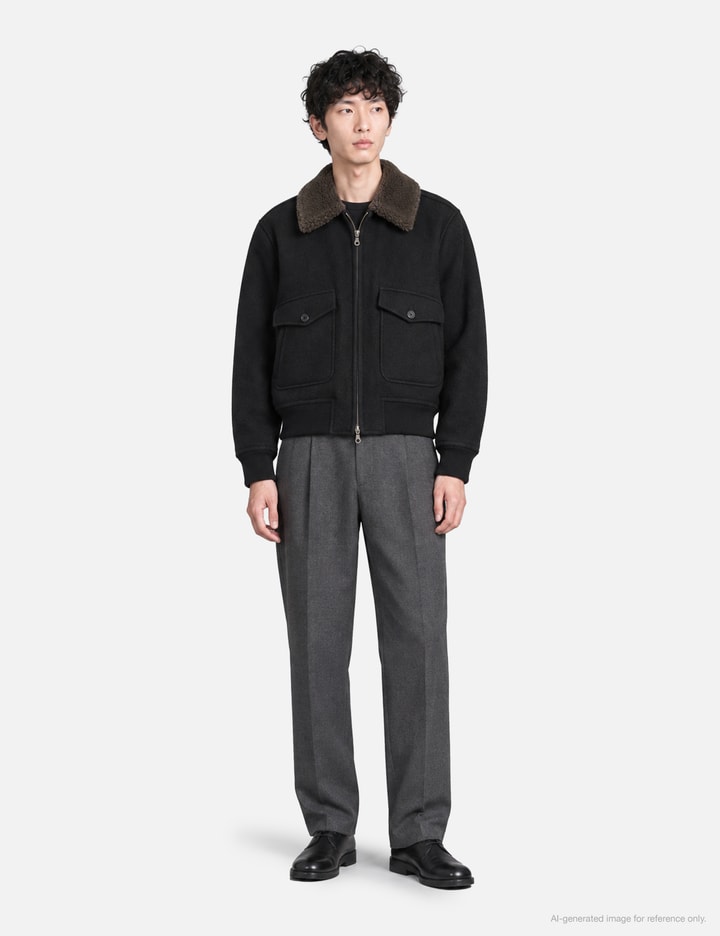 COOR Broken Wool G-1 Bomber Jacket