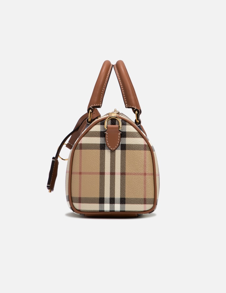 The barrel bowling bag Burberry Beige in Cotton - 35884339