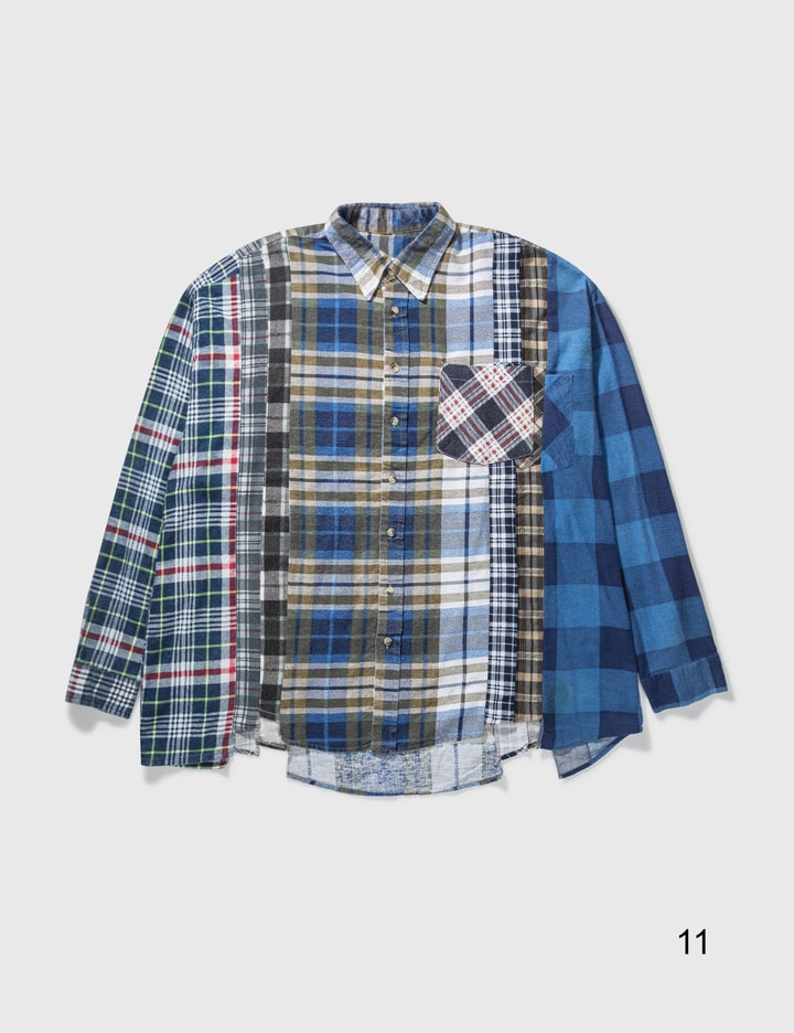 7 Cuts Wide Flannel Shirt Placeholder Image