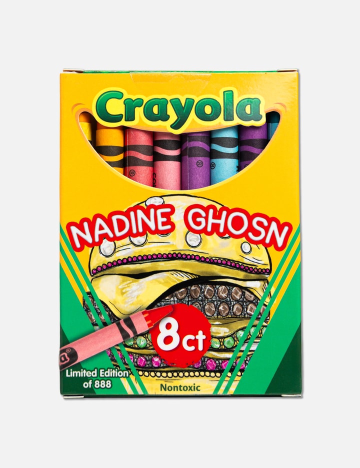 Nadine Ghosn x Crayola 8 count Crayons Placeholder Image