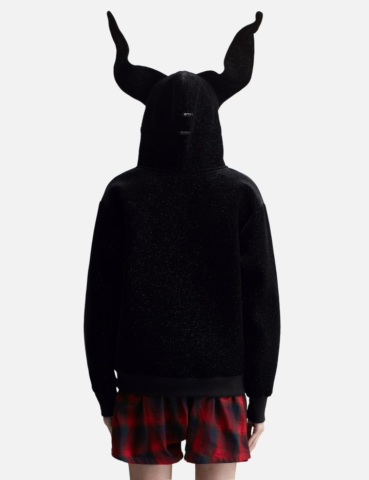 Black Rabbit Ear Zip-up Hoodie Placeholder Image