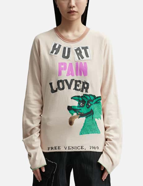 ERL Unisex Hurt Lover Reversible T-shirt Knit