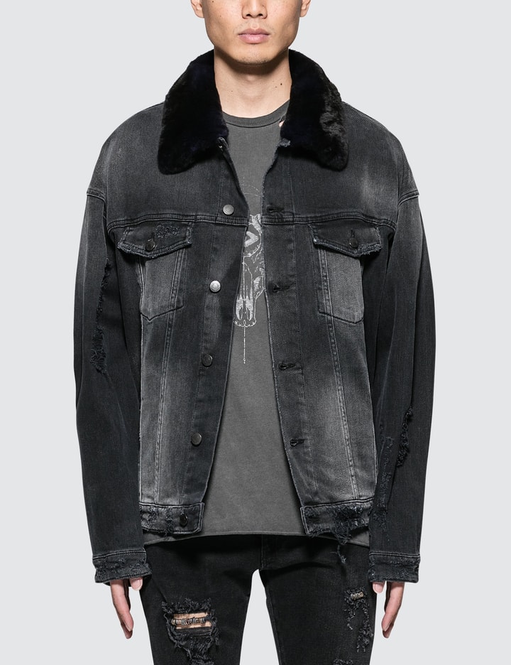 Rocky Two Jacket with Orylag Fur Collar Placeholder Image