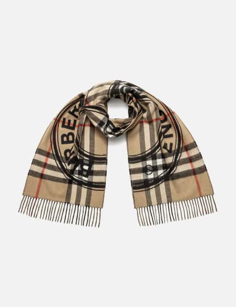 Burberry Montage Print Cashmere Scarf