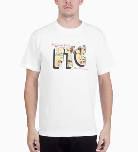 FTC - White GREETING and T-Shirt Fashion by | Curated Hypebeast Lifestyle Globally FROM HBX 