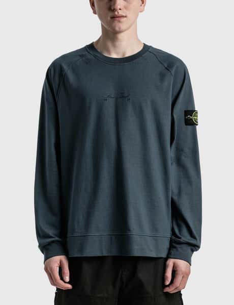 Stone Island - 40周年記念 ヘビーコットン ジャージー スウェット 