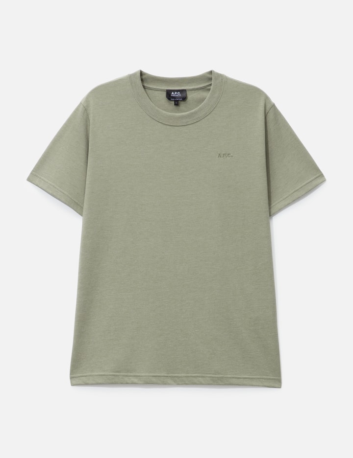 Apc Standard Brode T-shirt In Green