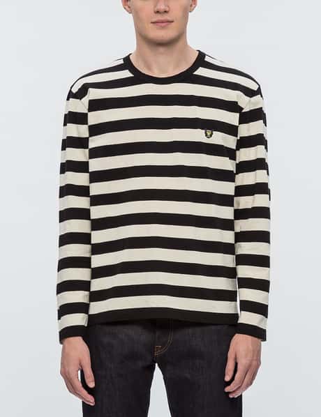 Human Made - Border L/S T-Shirt | HBX - Globally Curated Fashion 