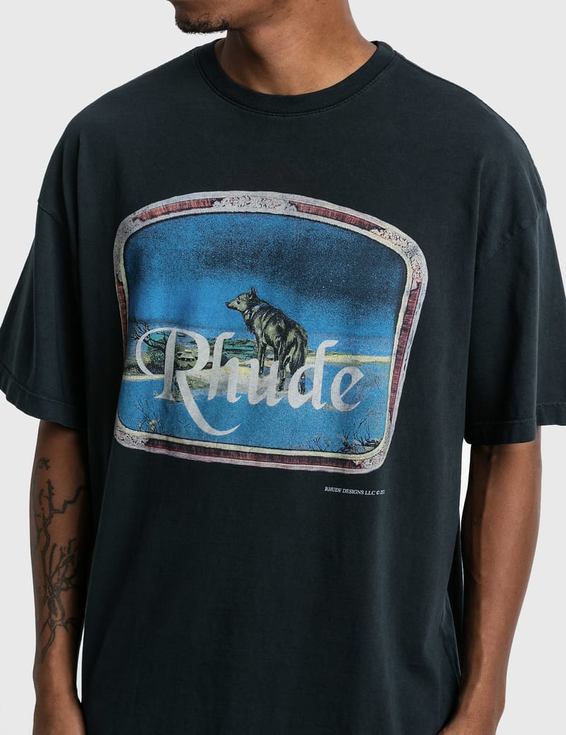 Rhude - Lone Wolf T-shirt | HBX 