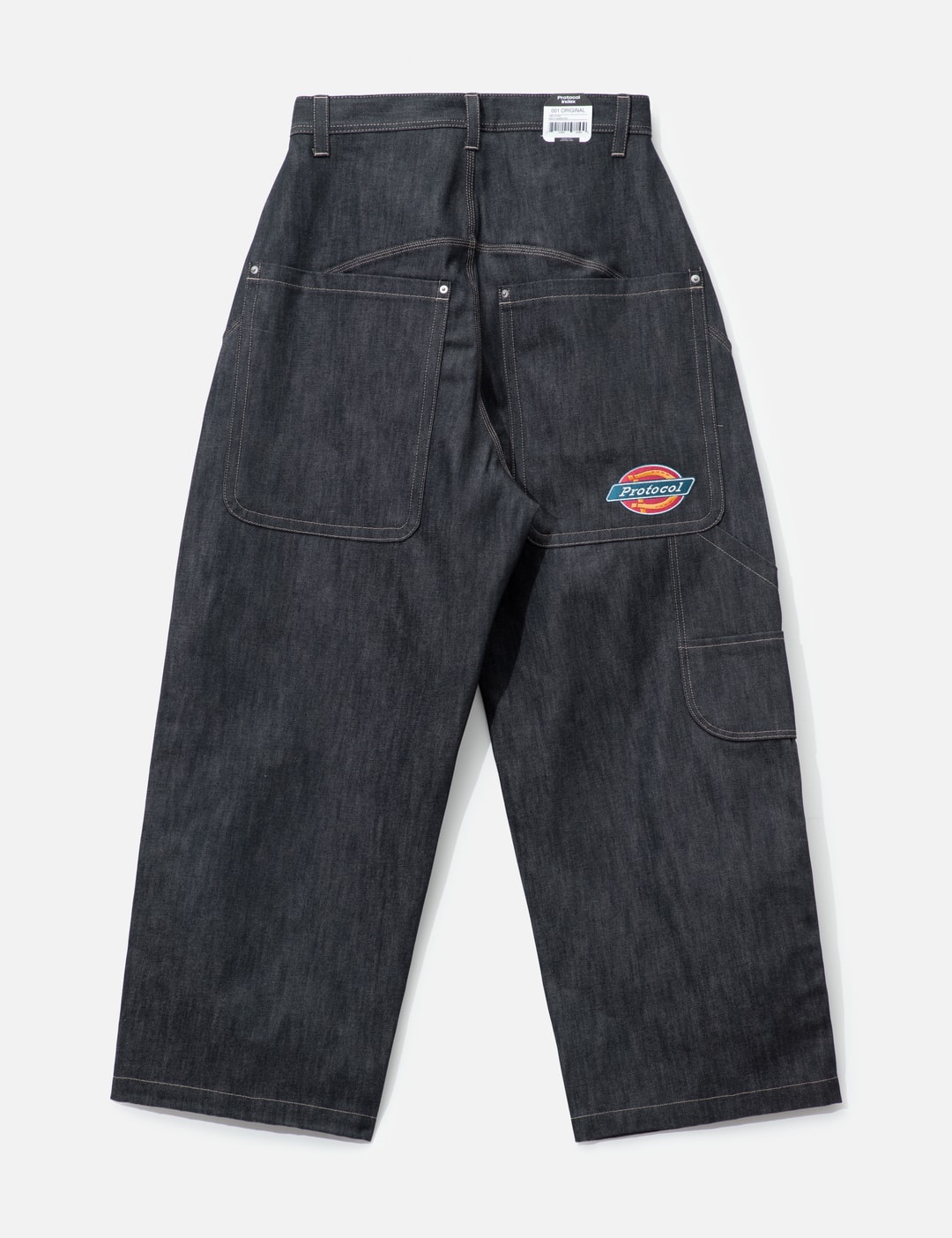 Retro Baggy Denim Pants view 9