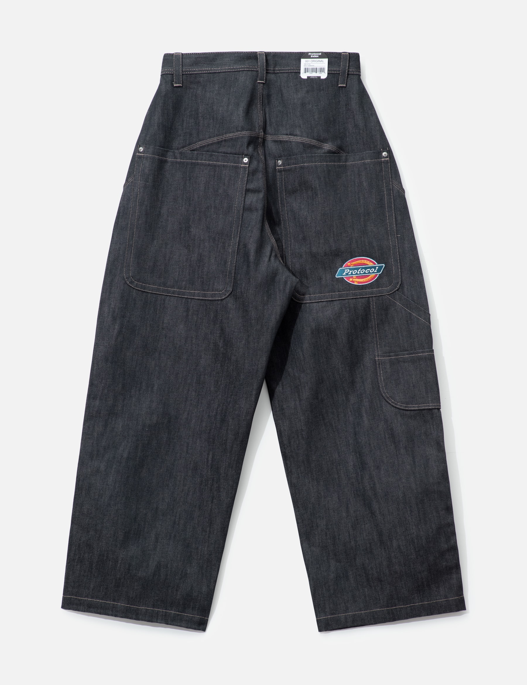 Retro Baggy Denim Pants view 17
